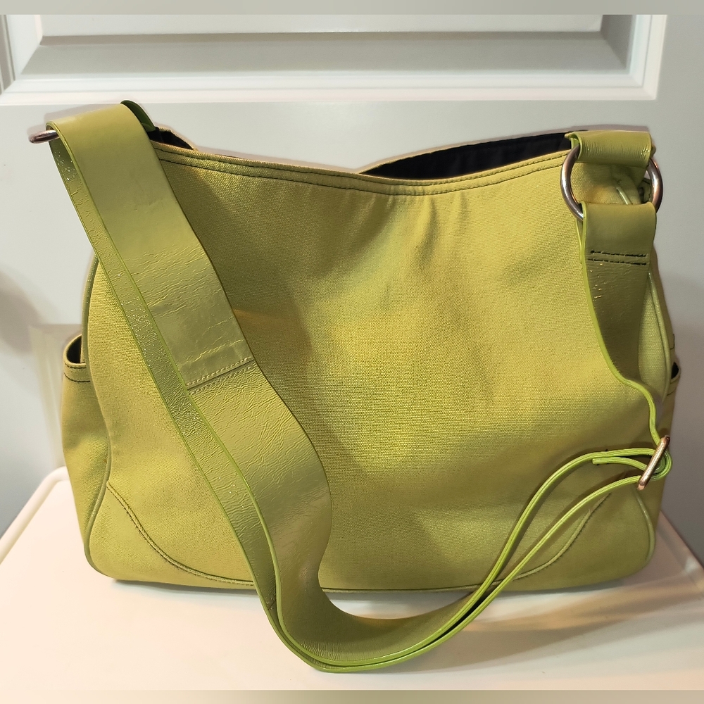 Pottery Barn Kids Diaper Bag – Limited Edition w/ Pad Lime Green 💚